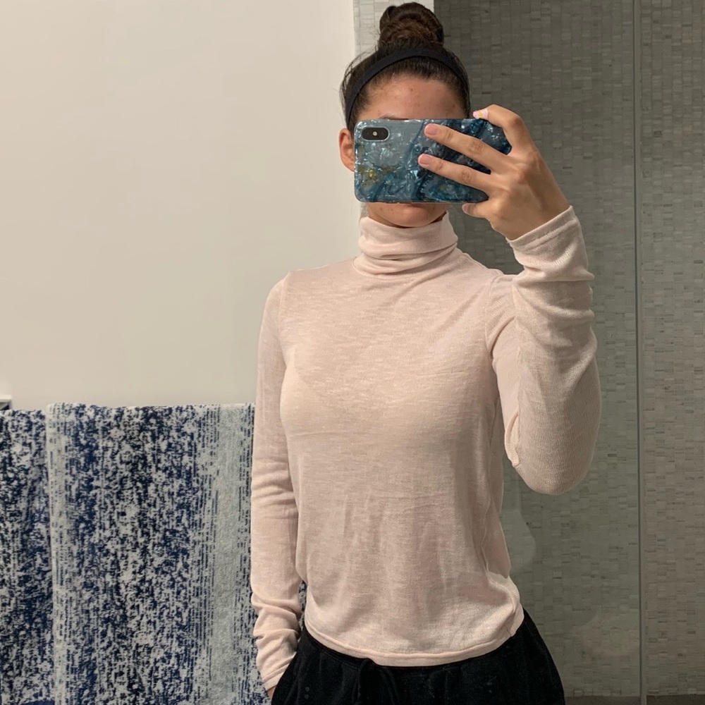 baby pink top
